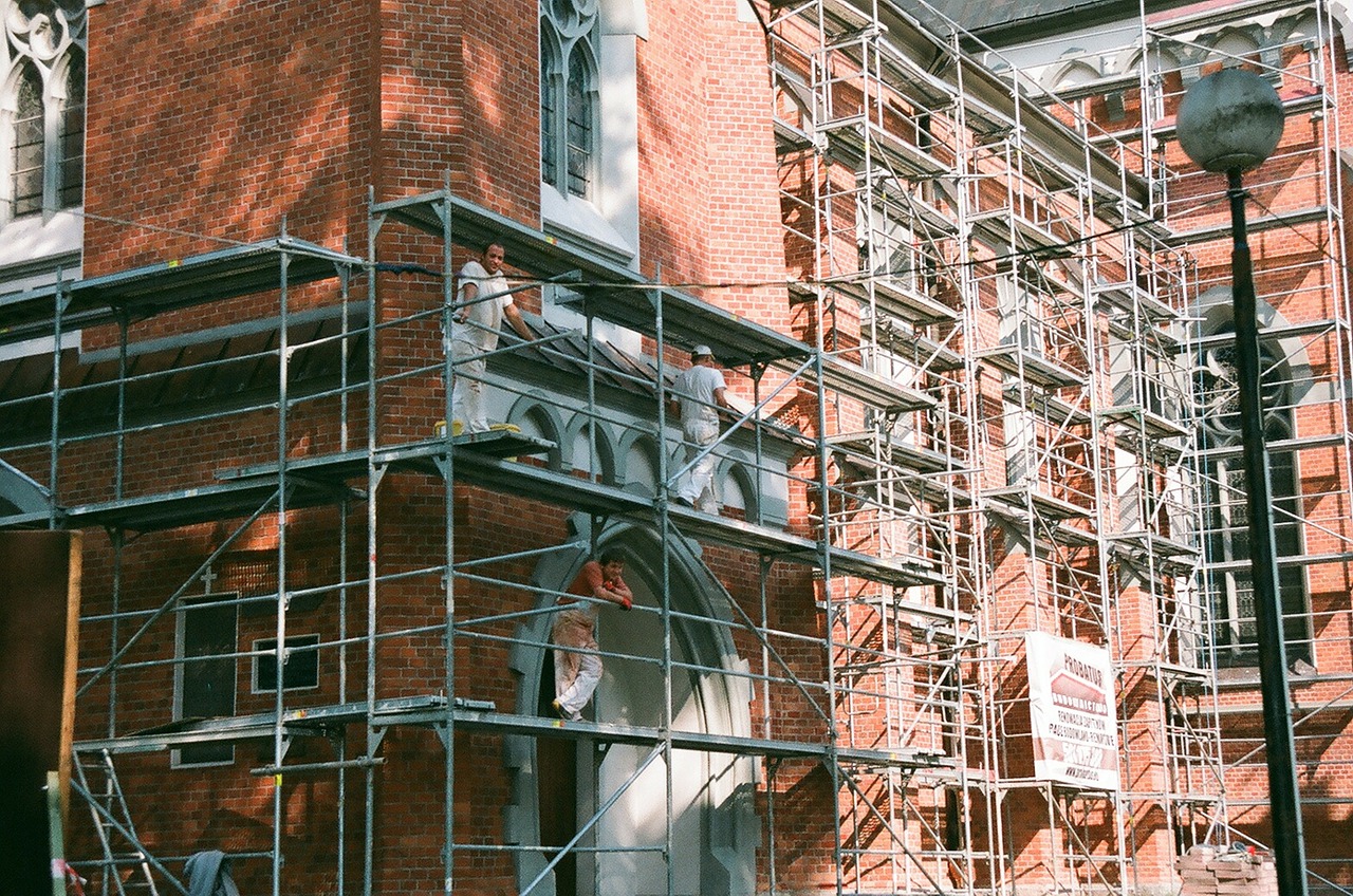 craftsmen, building, scaffold-19584.jpg